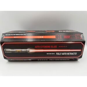 Goliath Power Saber Energy Blade Red Auto Extending Retracting Toy PT2454R NEW